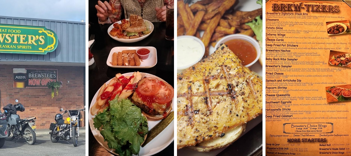 Brewsters Restaurant Menu